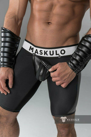 Armored by Maskulo Men Cycling Shorts w/Codpiece