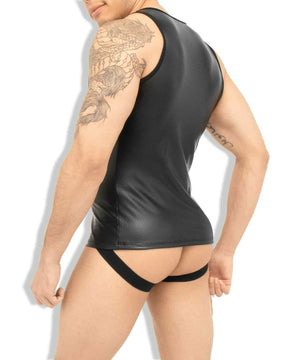 Outtox by Maskulo Men Sexy Tank Top BLACK TP-140-90