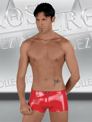 Eros Veneziani Haute Couture Men PVC Trunk RED